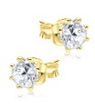 Gorgeous CZ Stone Silver Ear Stud STS-5279